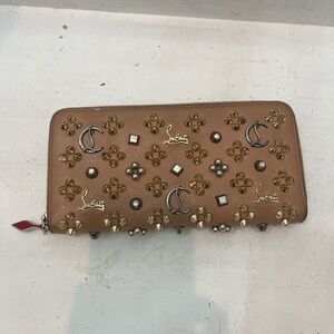 Authentic Christian Louboutin leather wallet